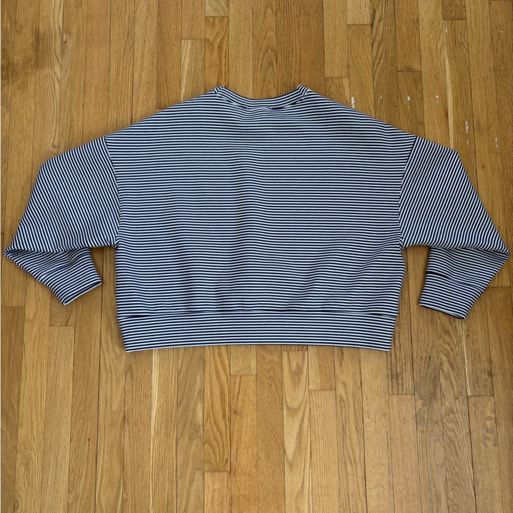 YPB neoKNIT Striped Crew Sweatshirt - Picture 6 of 7